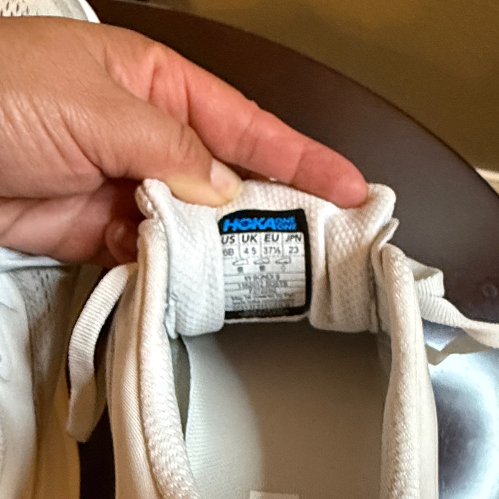 Hoka Women's Gray Athletic Shoes - Picture 9 of 9